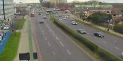 A12/Eastern Avenue & Brook road Webcam - Londra
