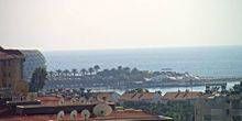 Panorama des Meeres mit Wohnungen Webcam - Alanya