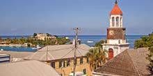 Ansicht der protestantischen Cay-Insel Webcam - Santa Cruz