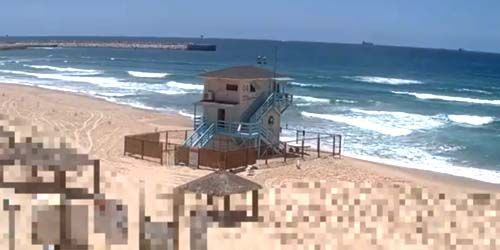 spiaggia di Arki Webcam - Ashdod