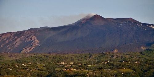 Stratovolcan de l'Etna. Valle del Bove Webcam - Giarre