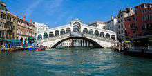 Vue du pont du Rialto Webcam - Venise