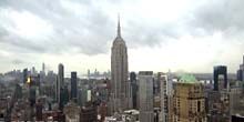 Blick auf den Wolkenkratzer des Empire State Building Webcam - New York