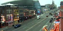 Bridgestone Arena, veduta di Broadway Webcam - Nashville
