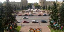 Fontaine sur la place de Moscou Webcam - Tver