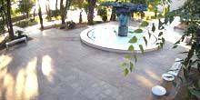 Brunnen Beginn begann im griechischen Park Webcam - Odessa