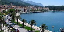 Baie sur la mer Adriatique Webcam - Makarska