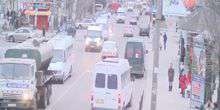 Arrêt de bus sur la rue Kirov Webcam - Melitopol