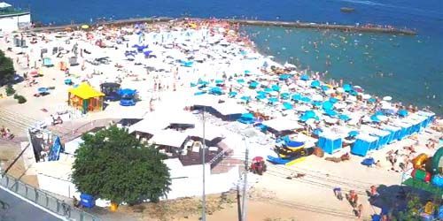 Spiaggia Chaika, vista panoramica Webcam - Odessa