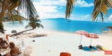 Der schönste Strand der Welt Webcam - Samui