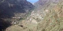 Villaggio nella gola sull'isola di Omero Webcam - Santa Cruz de Tenerife