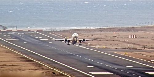 Flughafen Lanzarote PTZ Webcam - Las Palmas auf Gran Canaria