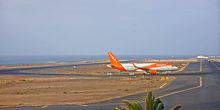 Flughafen Lanzarote auf den Kanarischen Inseln Webcam - Arrecife