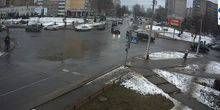 Kreuzung auf der Gagarin Street Webcam - Borisov