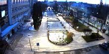 Garden Square, dente di leone fontana Webcam - Ternopol