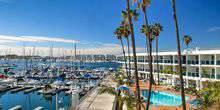 Der Hafen in einem Hotel Webcam - Los Angeles