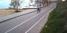 Parcours santé, vue plage Webcam - Odessa