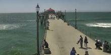 Großer Pier am Strand Webcam - Huntington Beach