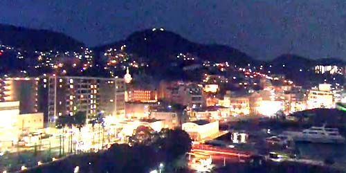 Porto di Nagasaki, visite turistiche lungo l'argine Webcam - Nagasaki
