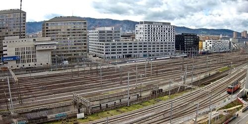 Gare centrale Webcam - Zurich