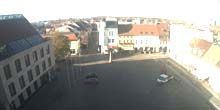 Piazza centrale, municipio Webcam - Senftenberg
