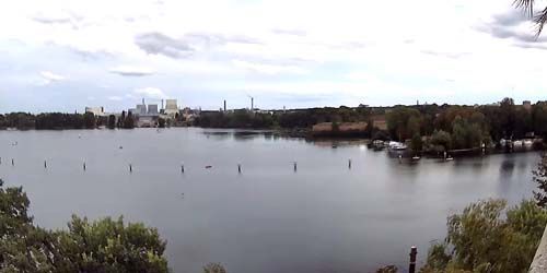 Havelsee, Blick auf die Zitadelle von Spandau Webcam - Berlin