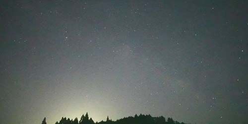 Vista del cielo (osservazione delle stelle) Webcam - Nara