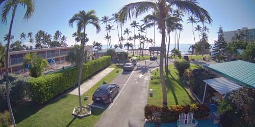 Hotelgelände des Breezy Palms Resort Webcam - Islamorada