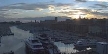 Yacht Quay, grande roue Webcam - Marseille