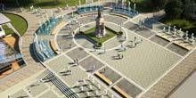 Jardin Catherine, monument à Catherine II Webcam - Simferopol