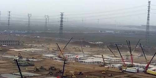 Construction d'un hôpital dans la province du Hebei Webcam - Shijiazhuang