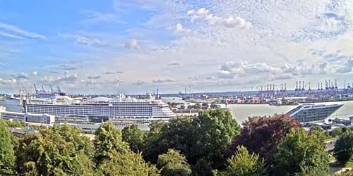 Cruise Center Altona, Dockland Webcam - Hamburg