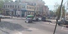 Carrefour sur la rue Shevchenko Webcam - Tiraspol
