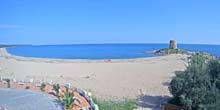 Die Küste von Bari Sardo Webcam - Cagliari (Insel Sardinien)