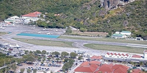 Landebahn des Flughafens Gustaf III Webcam - Gustavia