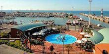 Liegeplatz mit Yachten an der Küste Webcam - Cattolica