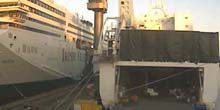 Liegeplatz für große Schiffe Webcam - Flensburg