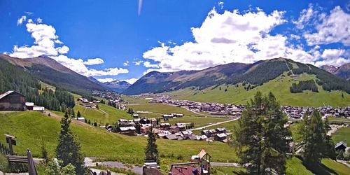 Das Alpenpanorama von Livigno online Webcam - Livigno