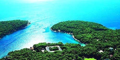 Panorama del mare Adriatico Webcam - Lussinpiccolo
