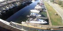 Port de plaisance pour bateaux et bateaux Lagoon City Webcam - Toronto