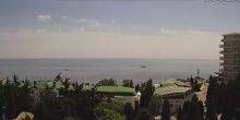 Vue sur la mer depuis "l'aube de Crimée" Webcam - Alushta