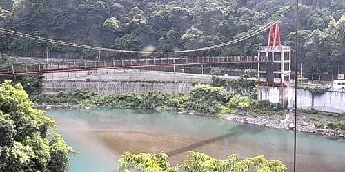 Pont de l'Ontario, pont suspendu de Wulai Webcam - Taipei