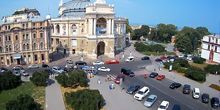 Place devant l'opéra Webcam - Odessa