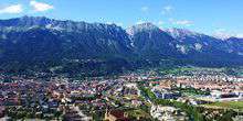 Vista panoramica dalle Adlers hotel Webcam - Innsbruck