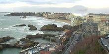Panorama von oben Webcam - Biarritz