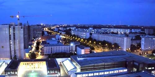 Panorama dall'alto Webcam - Halle