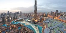 Panorama von einer Höhe Webcam - Dubai