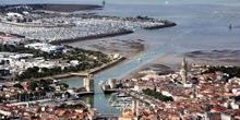 Panorama aus großer Höhe Webcam - La Rochelle