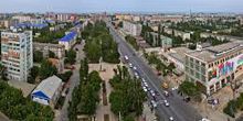 Panorama aus großer Höhe Webcam - Makhachkala