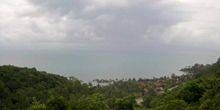 Panorama des Meeres von der Insel Webcam - Samui